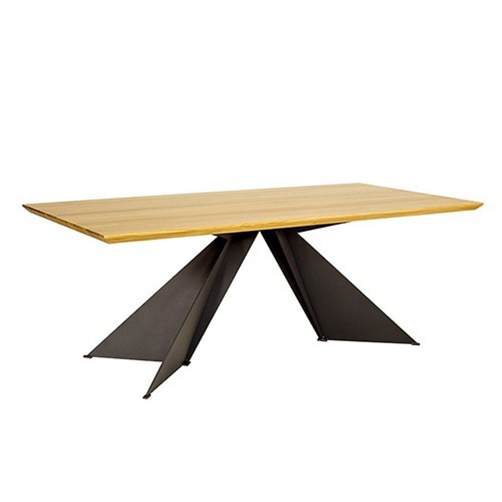JVmoebel Esstisch, Holz Esstisch Wohn Ess Zimmer Tisch Massivholz 240 x 100 cm