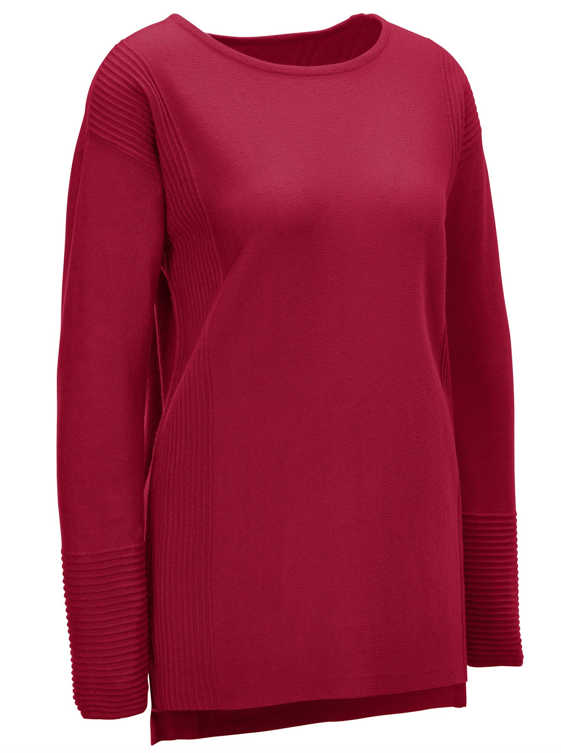 Sieh an! Strickpullover Rundhalspullover . günstig online kaufen