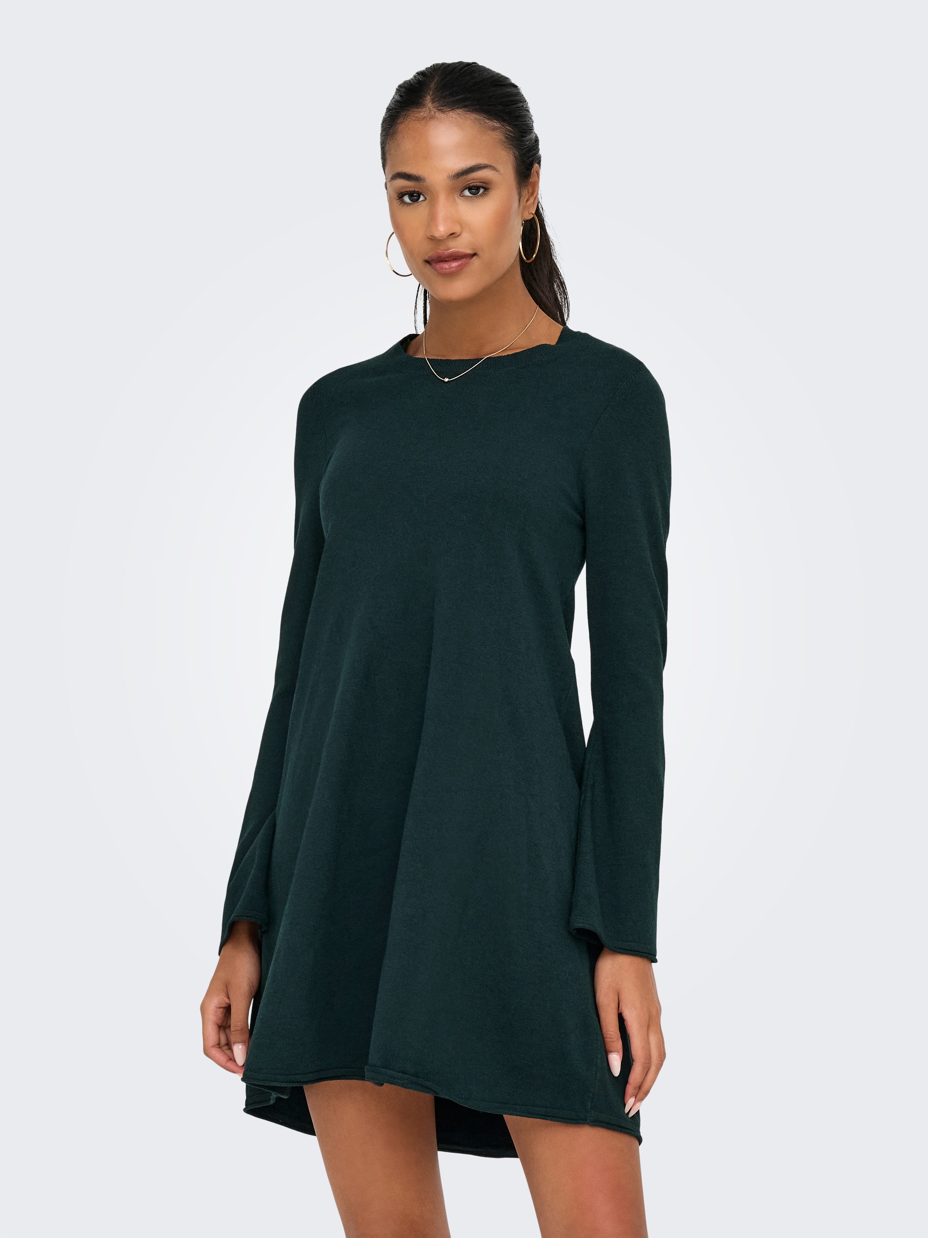 ONLY Midikleid ONLAMALIO LIFE LS ONECK günstig online kaufen