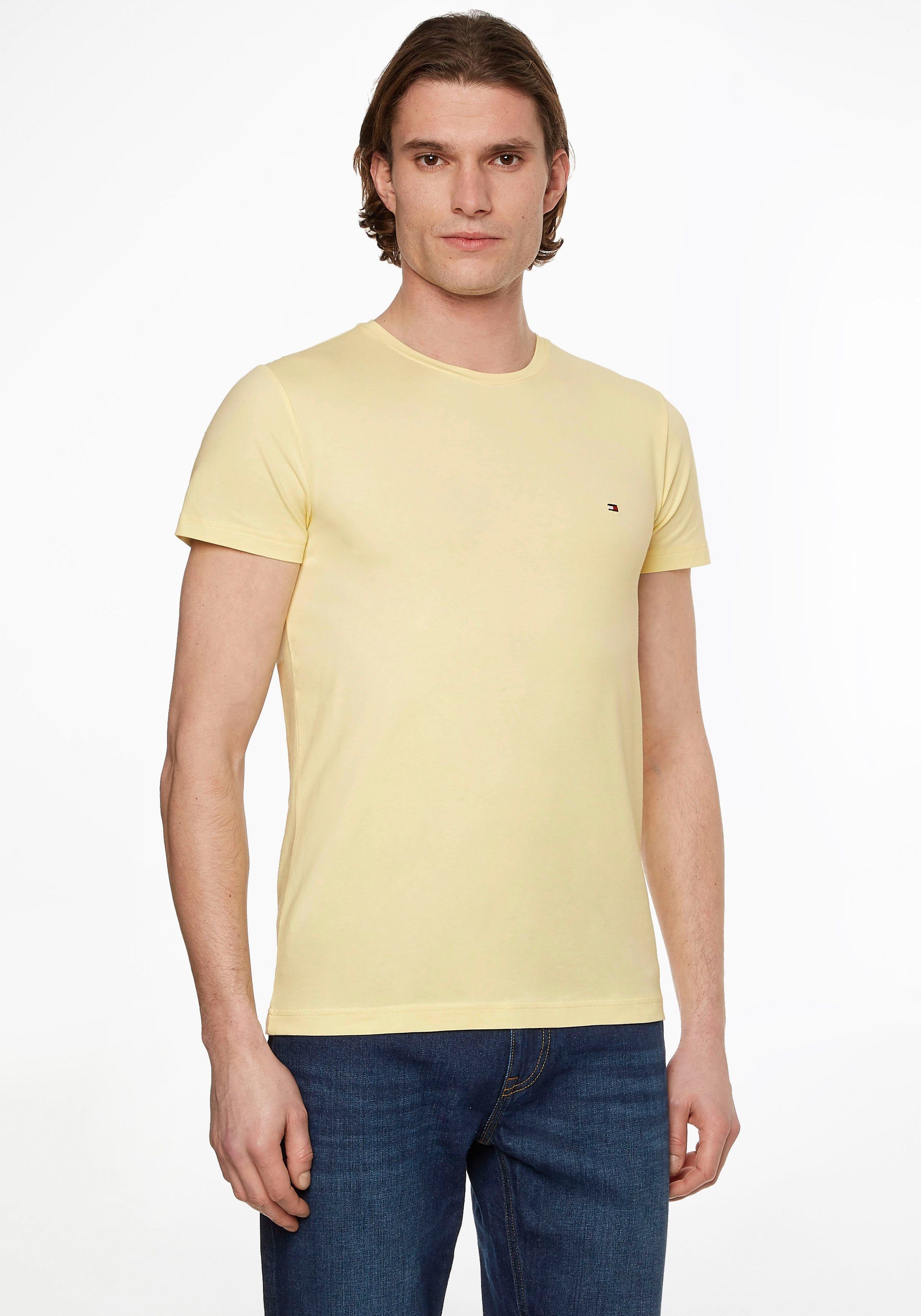 Tommy Hilfiger T-Shirt »STRETCH SLIM FIT TEE« | OTTO