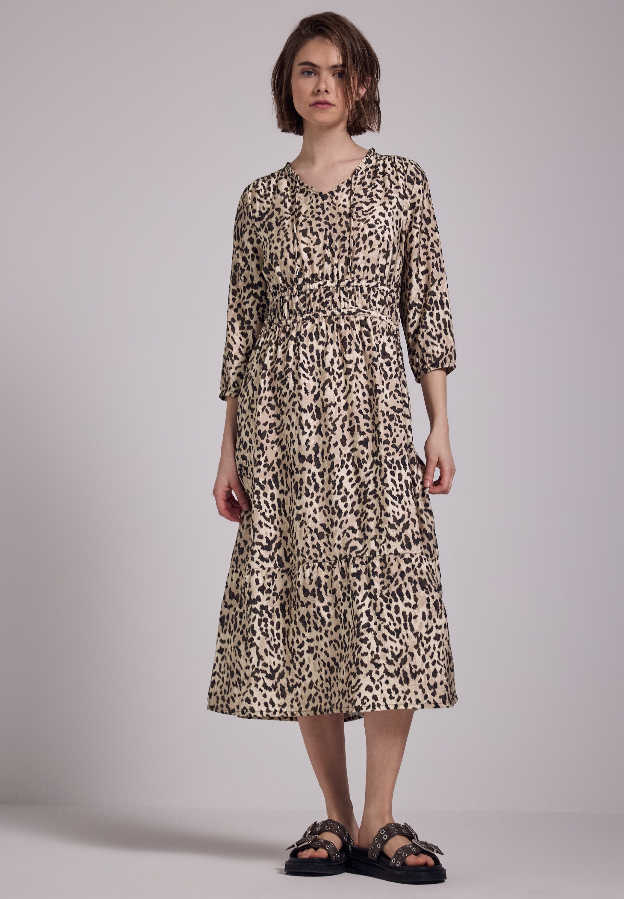 STREET ONE STUDIO Midikleid soft und trageangenehm günstig online kaufen