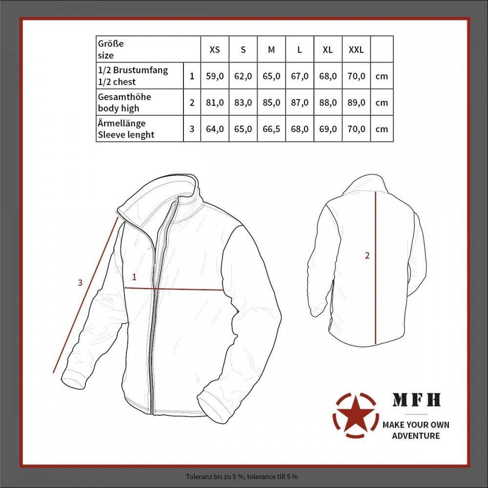 MFH Kurzmantel US Pea Coat, mit günstig online kaufen