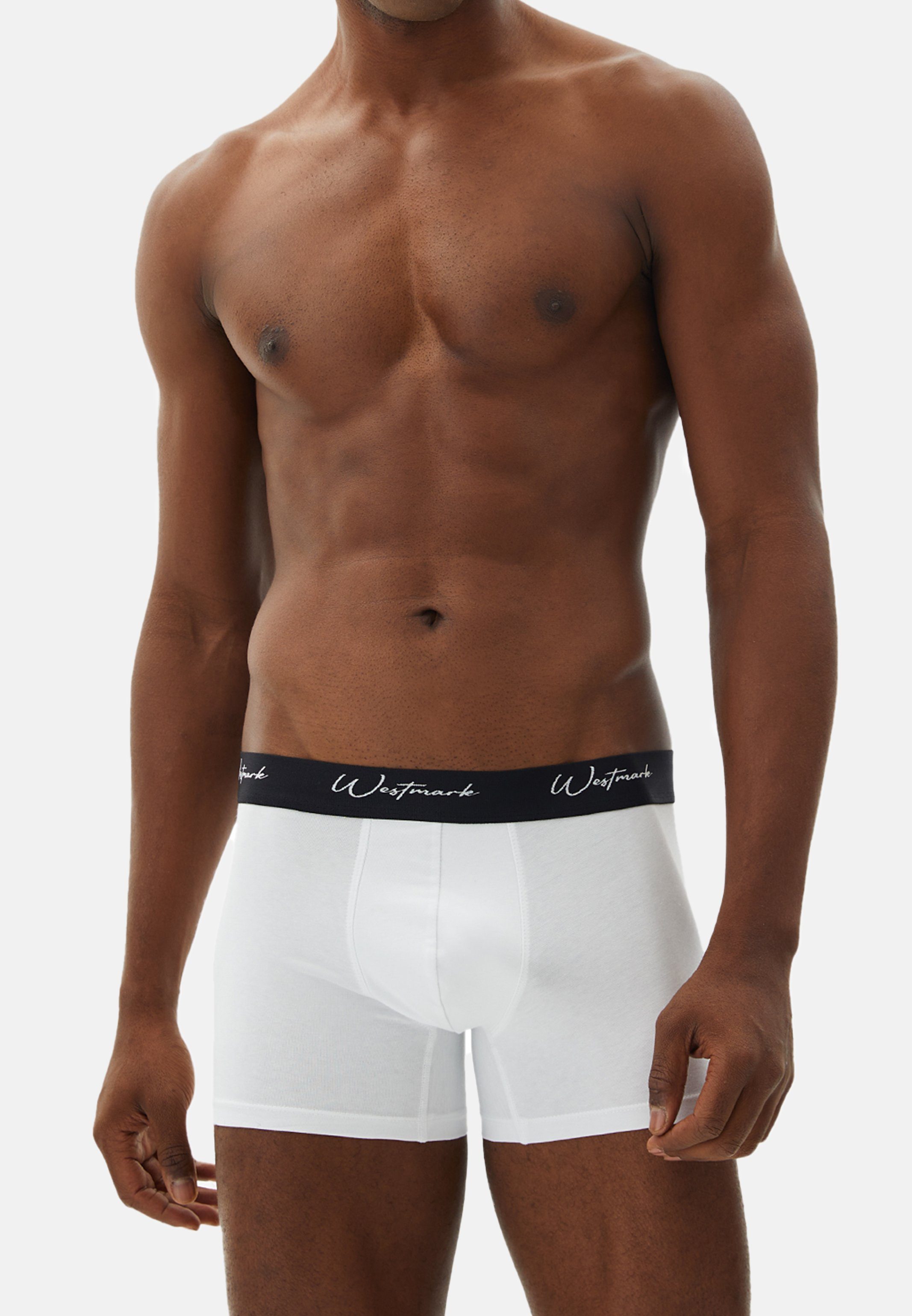 WESTMARK LONDON Retro Boxer 6er Pack Lucas (Spar-Set, 6-St) Retro Short / Pant - Baumwolle - ohne Eingriff