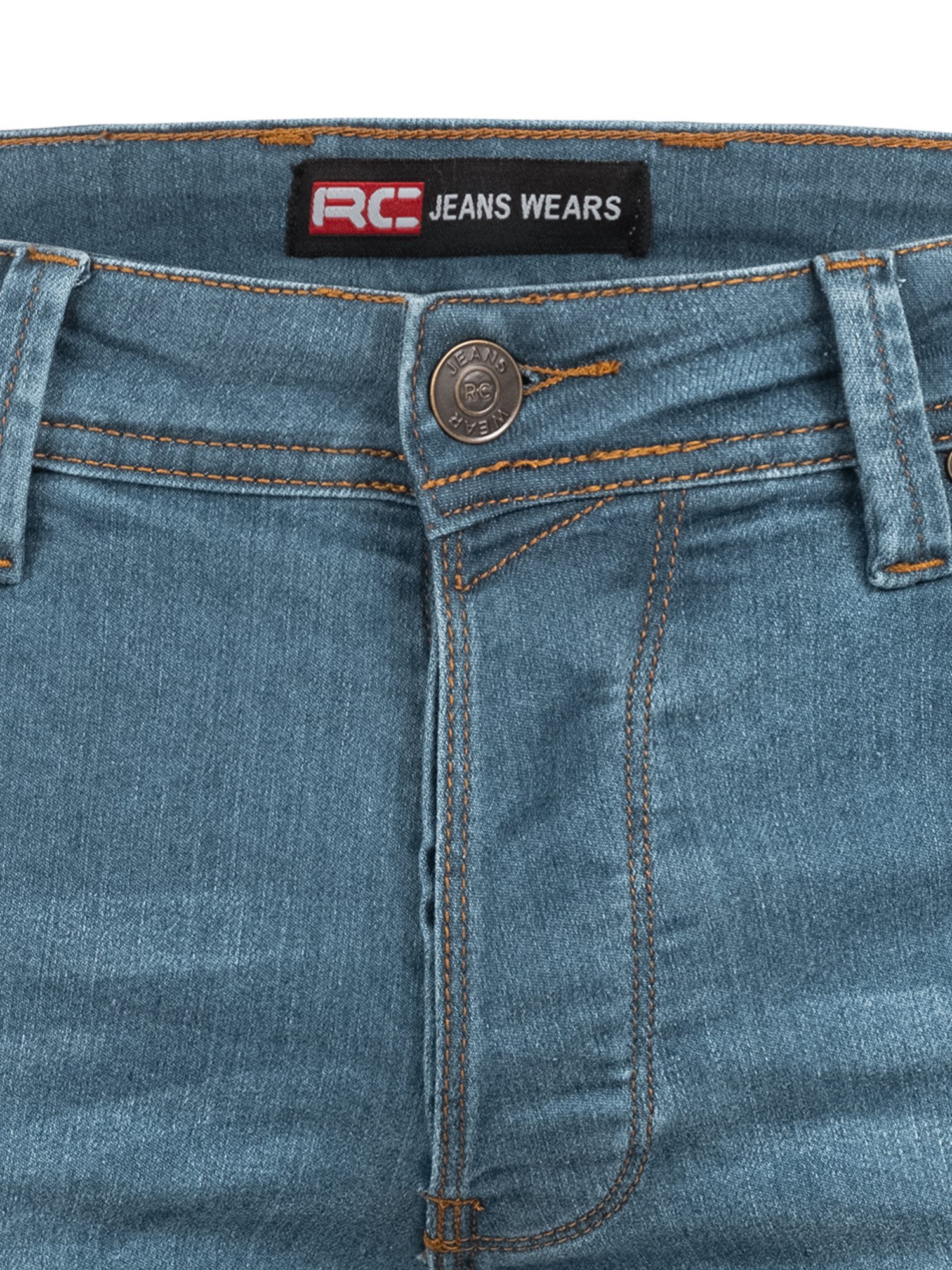 Rock Creek Jeansshorts Herren Shorts Bermuda Blau H-374