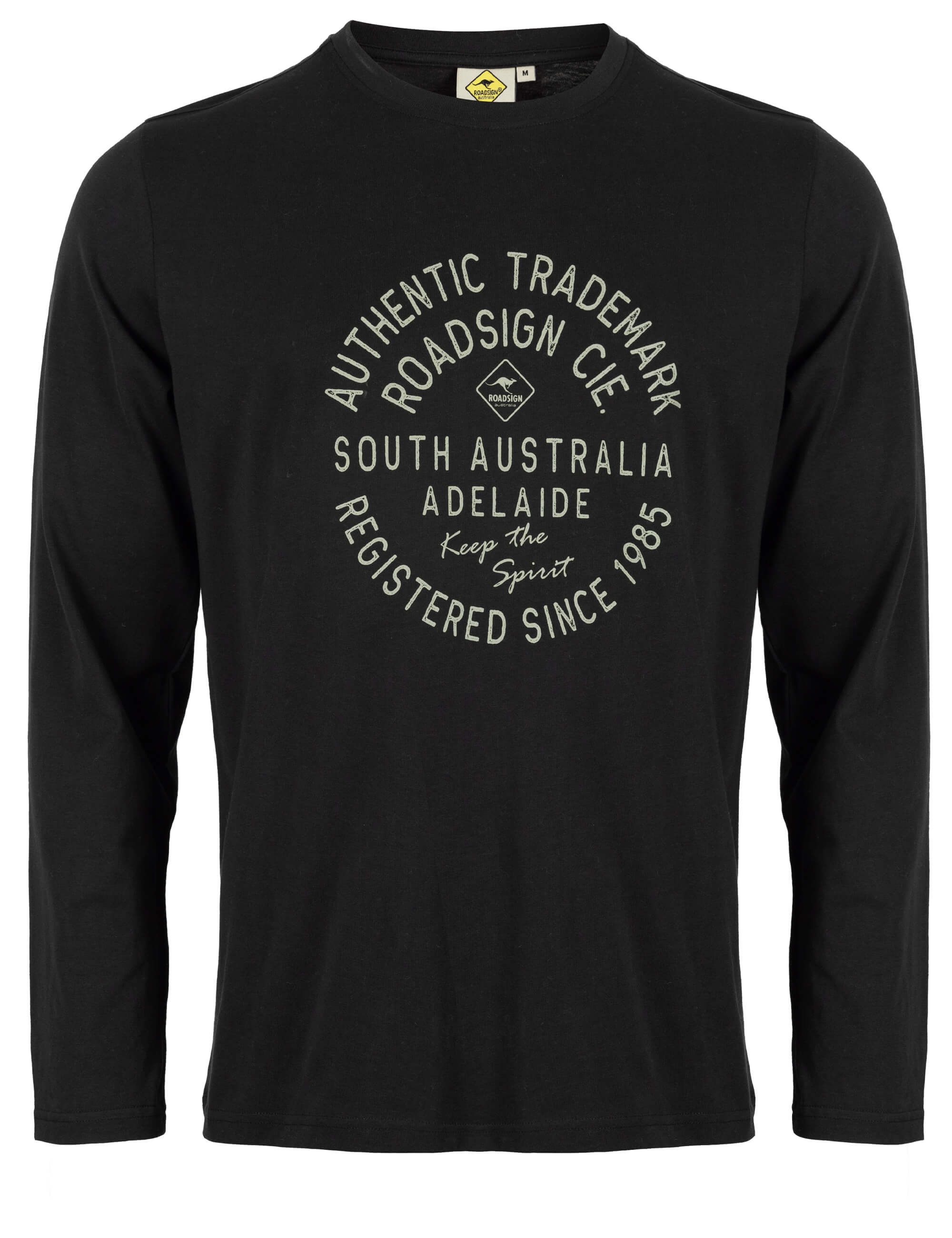 ROADSIGN australia Langarmshirt Trademark (1, 1-tlg., 1) mit Frontprint aus Baumwolle