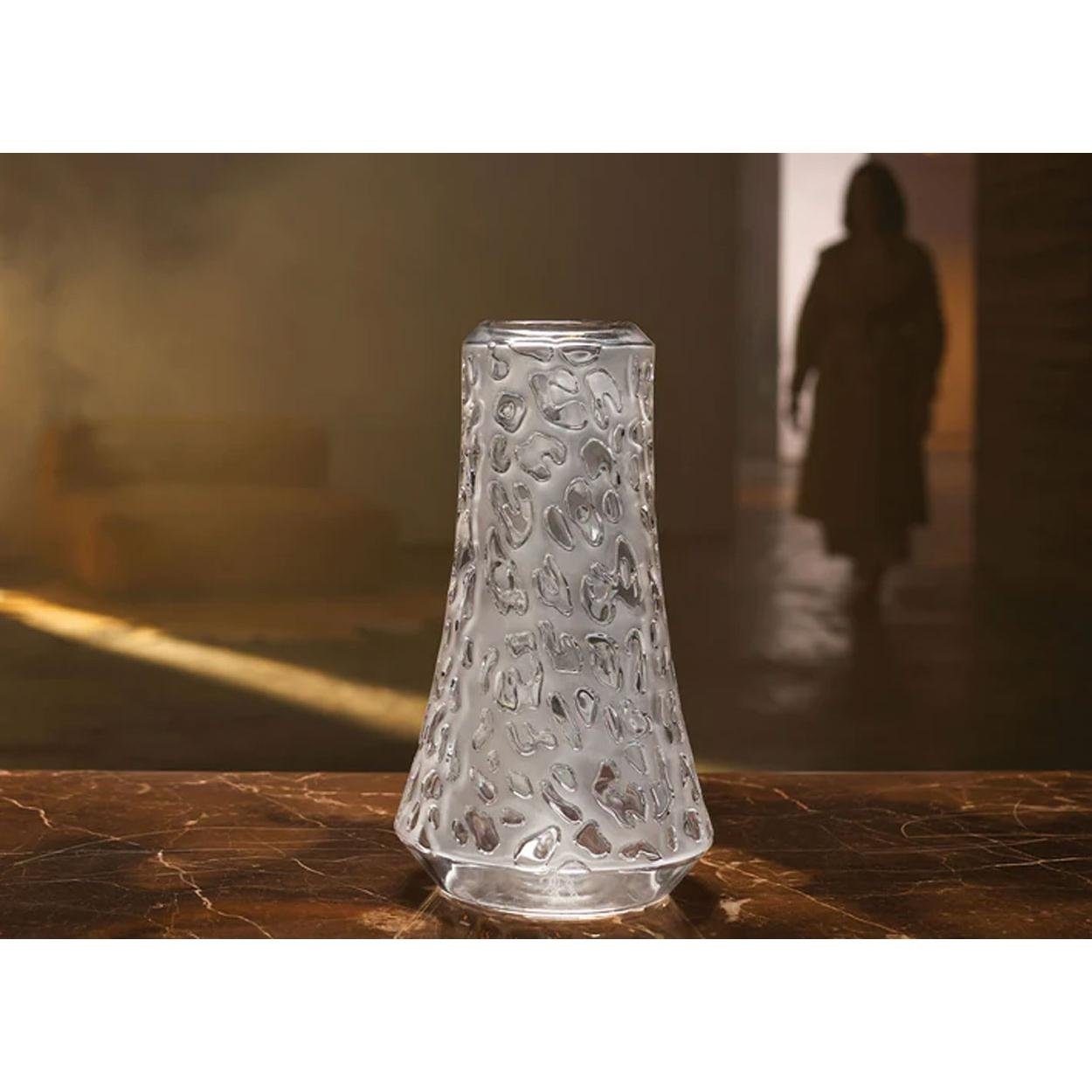 Vase (20cm) Lalique Klar Panthère Dekovase