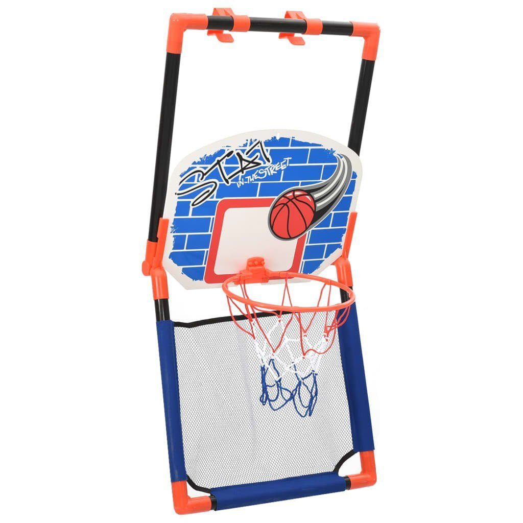 vidaXL Basketballständer Kinder Basketball-Set Multifunktional für Boden und Wand
