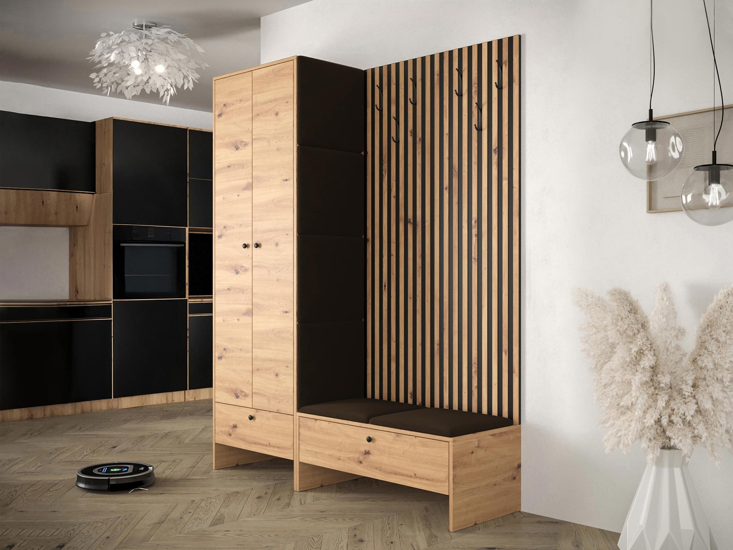 MIRJAN24 Garderoben-Set Balma III, (Komplett-Set, Kleiderschrank, günstig online kaufen