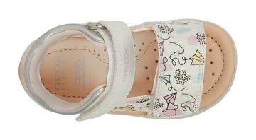 Geox B SANDAL TAPUZ GIRL Lauflernschuh Sandale, Klettschuh, Babyschuh mit Klettverschlüssen