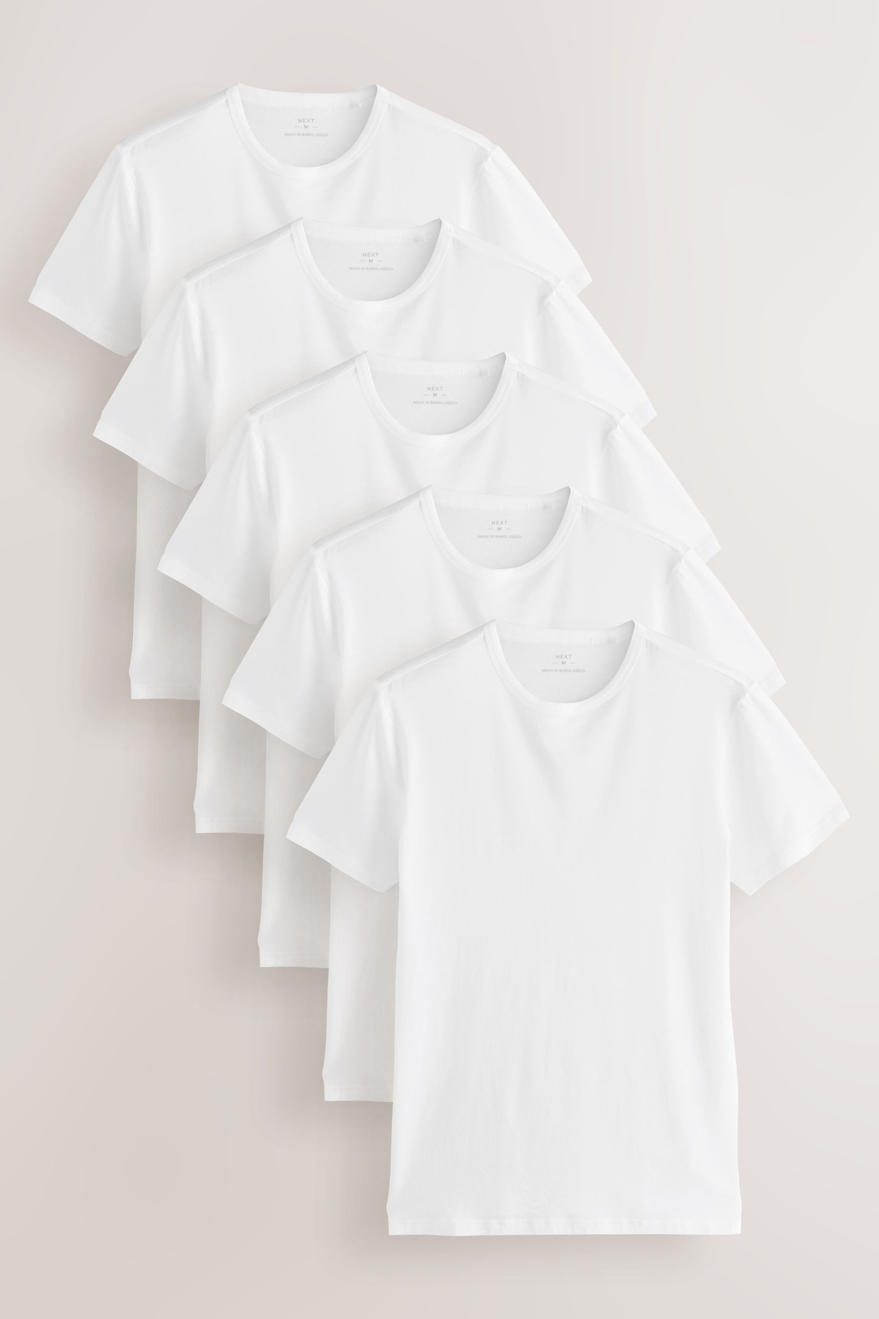 Next T-Shirt Lagenlook-T-Shirts aus Modal, 5er Pack (5-tlg)