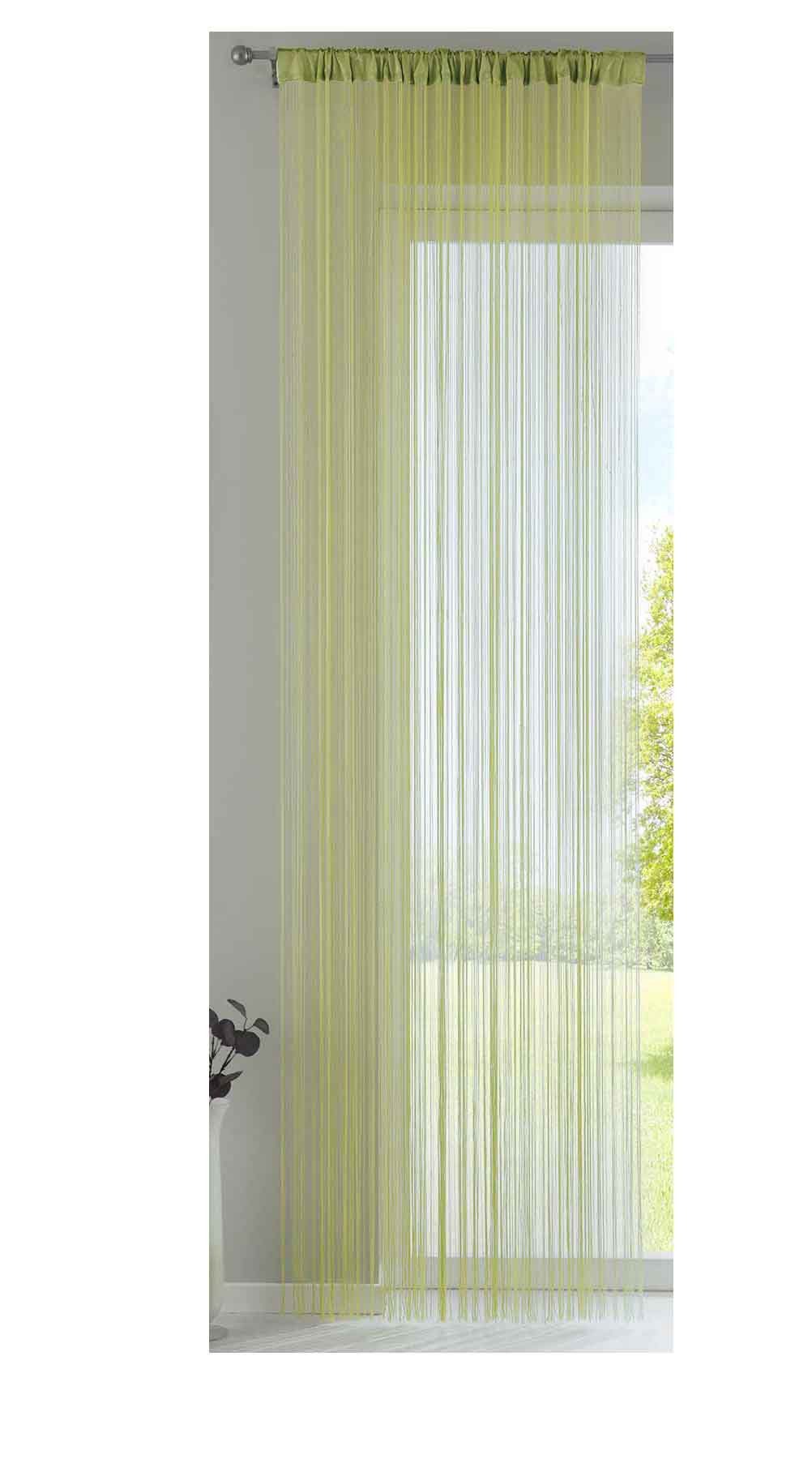 Gardinenbox Gardine (1 St), Polyester, Fadengardine günstig online kaufen
