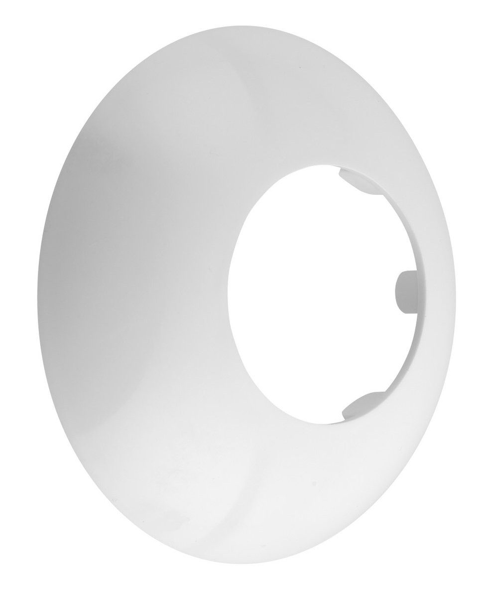 Bruckner Rosette Rosette 90/40mm, Höhe 20mm, Kunststoff, Bruckner-151-199-0