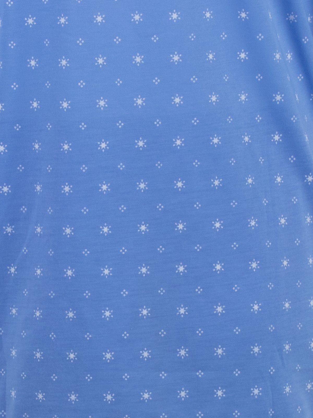 Pyjama Sonne blau Shorty Lucky Schlafanzug - Set