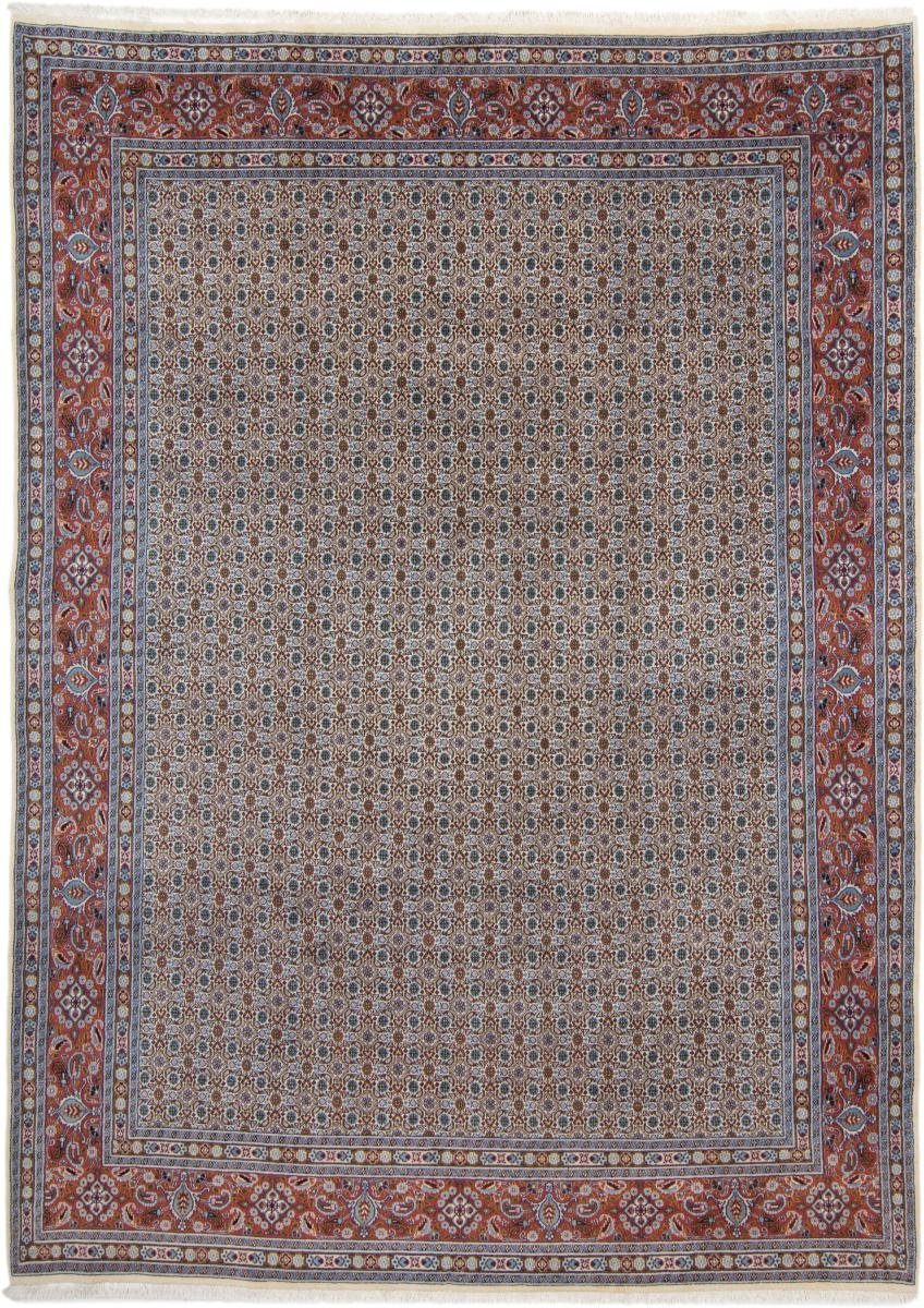 Orientteppich Moud 246x339 Handgeknüpfter Orientteppich / Perserteppich, Nain Trading, rechteckig, Höhe: 12 mm