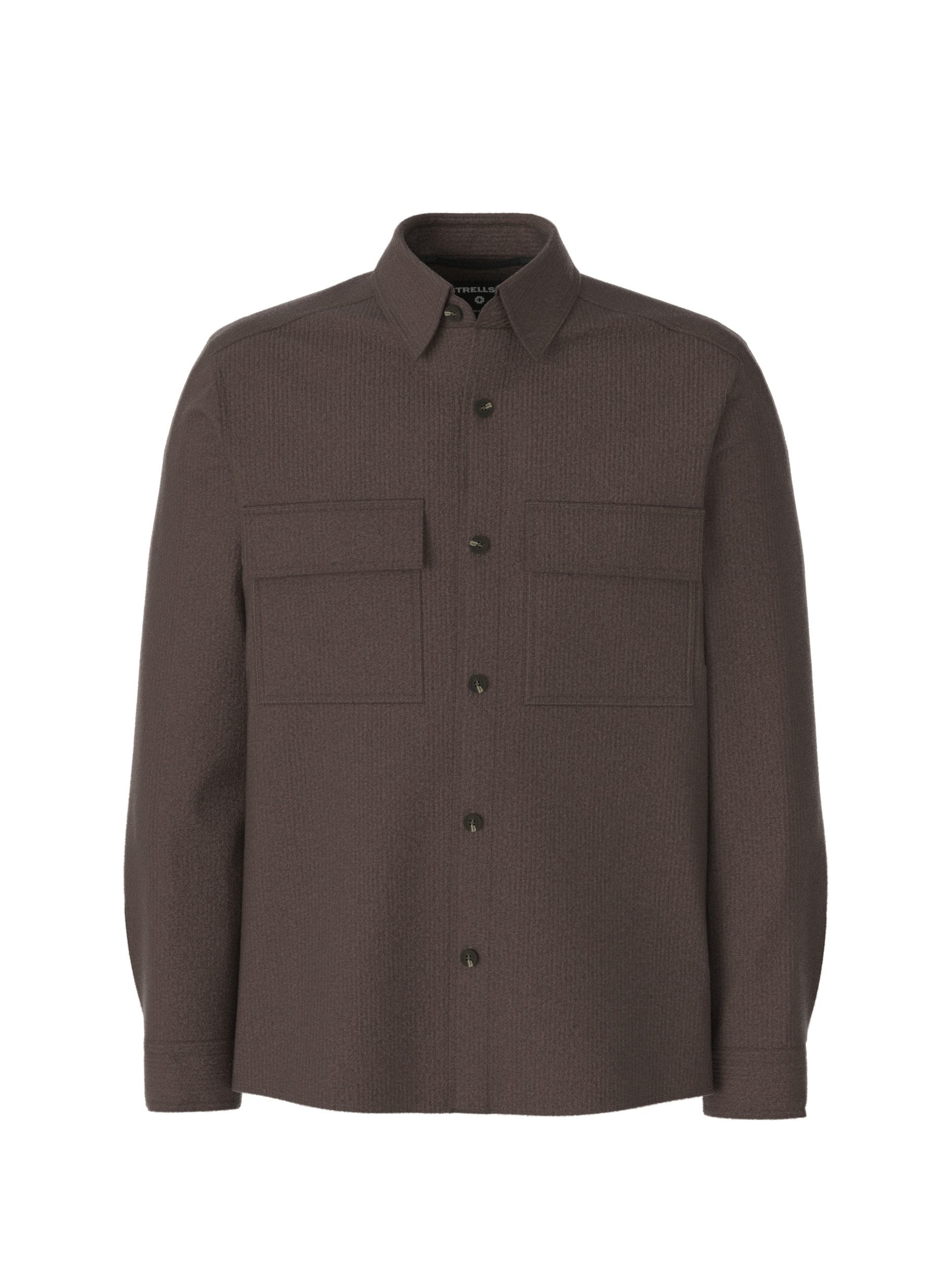 Strellson Langarmhemd Overshirt Neon-W - Regular Fit