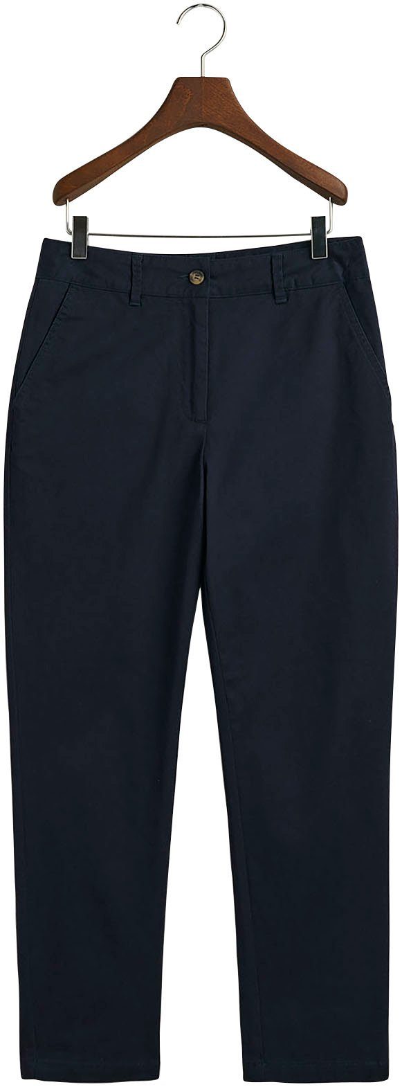 Gant Chinohose CHINOS blue Evening verkürzter SLIM Länge mit