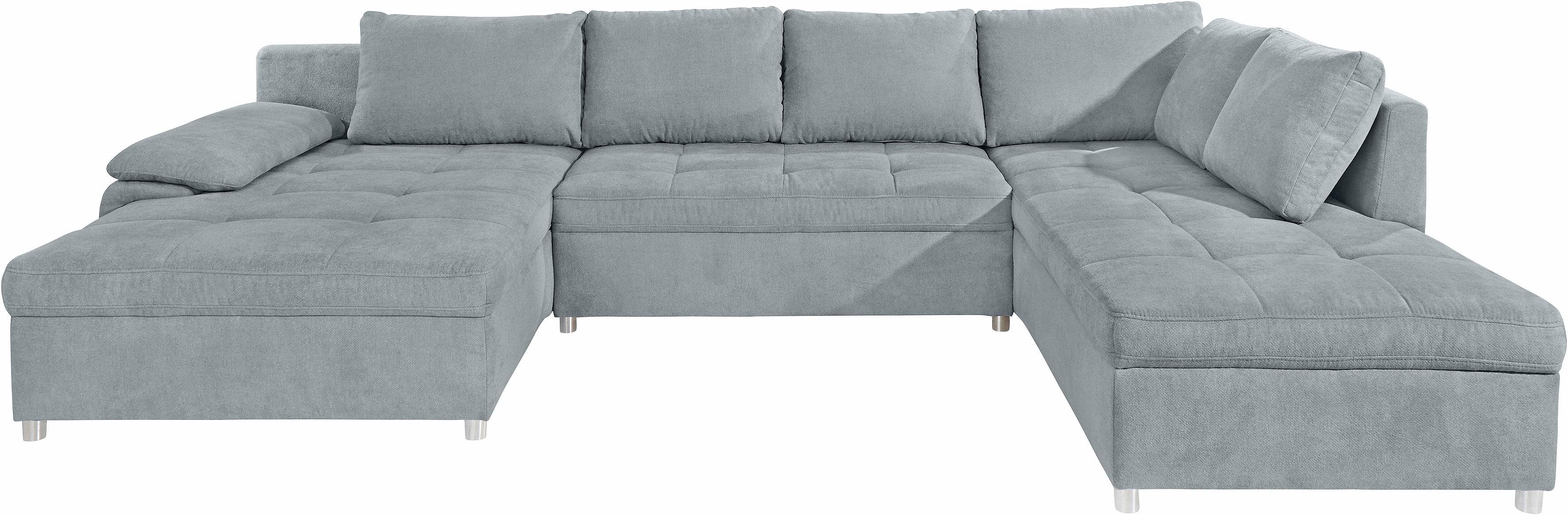 sit&more Wohnlandschaft "Labene U-Form", wahlweise mit Bettfunktion und Bet günstig online kaufen