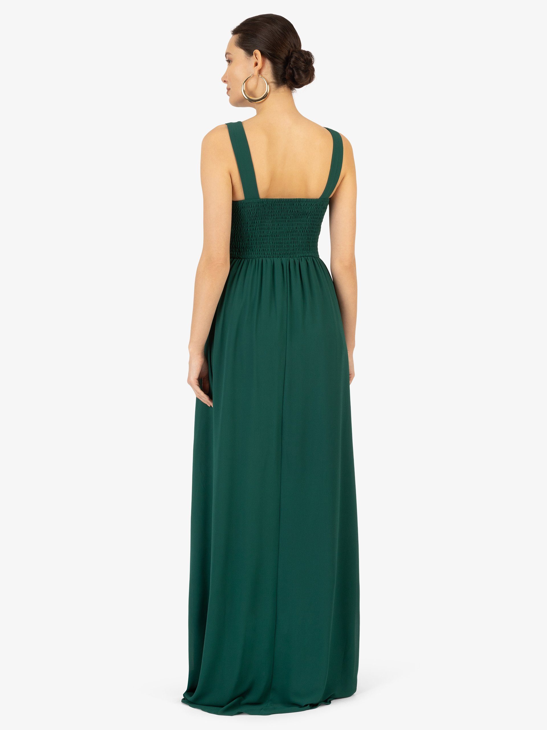 Kraimod Abendkleid mit V-ausschnitt vorne und günstig online kaufen