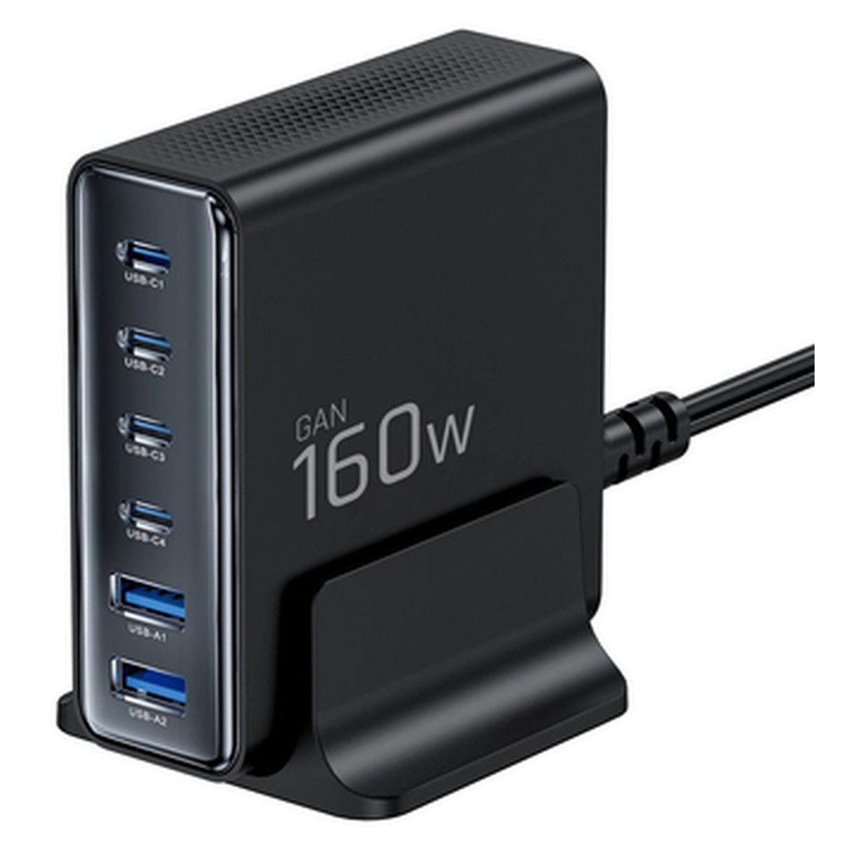 TECH PROTECT Tech Protect DC160W GAN 6 Port 160W WandLadegerät Smartphone-Ladegerät