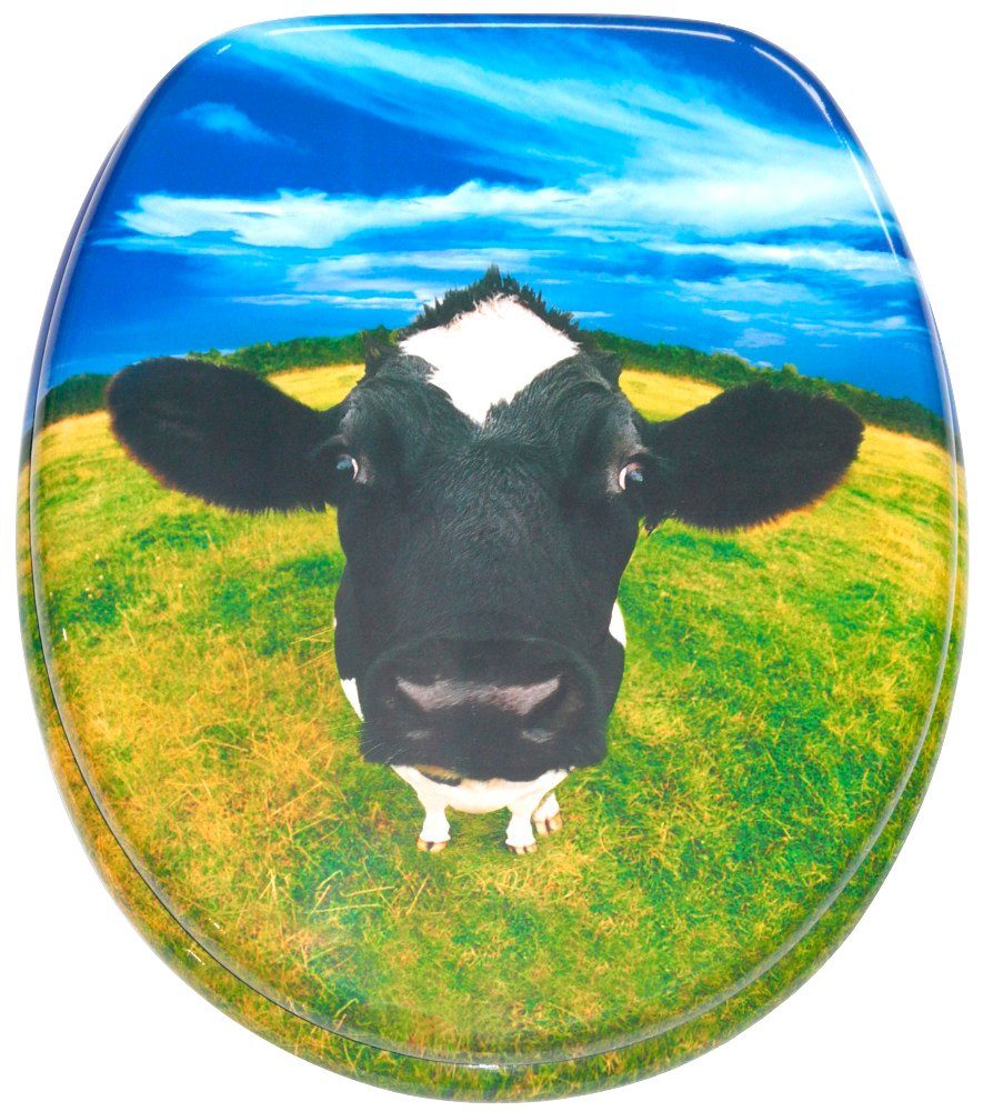 Sanilo WC-Sitz Kuh, mit Absenkautomatik günstig online kaufen