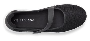 LASCANA Slipper Halbschuh superleicht und bequem mit modischer Spitze VEGAN