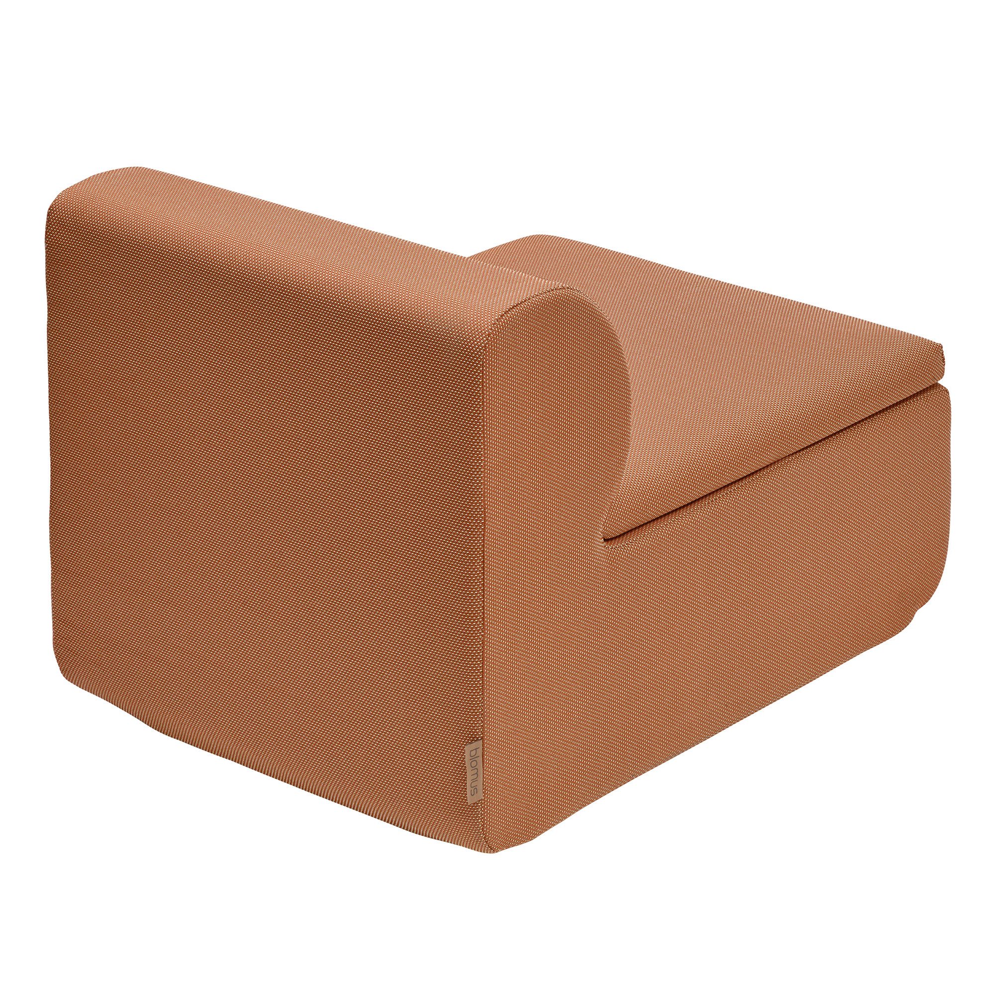 blomus Loungesofa 1-Sitzer Modul -GROVA- Sitzmodul, Couch-Modul, Sofa: Outdoor, 1 Teile, Wetterfester Olefin-Stoff, flexible Loungeflächen, Kombinierbar