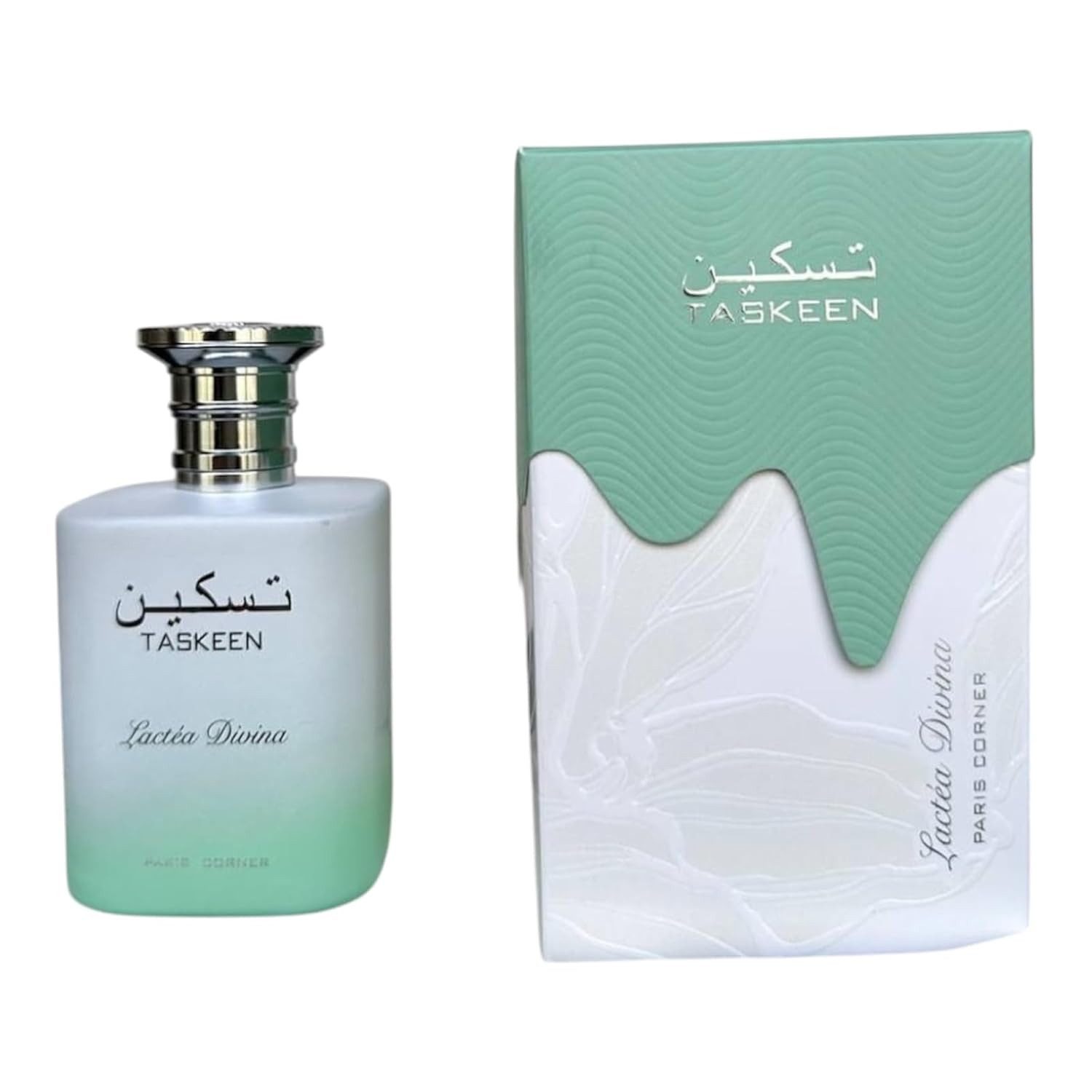 Paris Corner Eau de Parfum Taskeen Lactea Divina, Glasflakon, Parfüm EDP, Unisex Duft