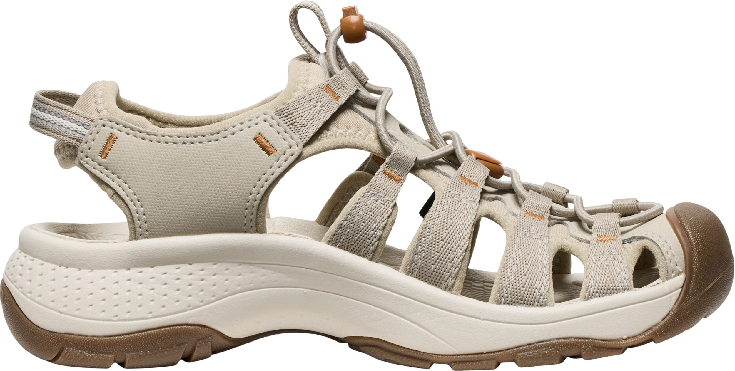 Keen ASTORIA WEST SANDAL W-PLAZA TAUPE/ROASTE PLAZA TAUPE/ROASTED PECAN Outdoorsandale