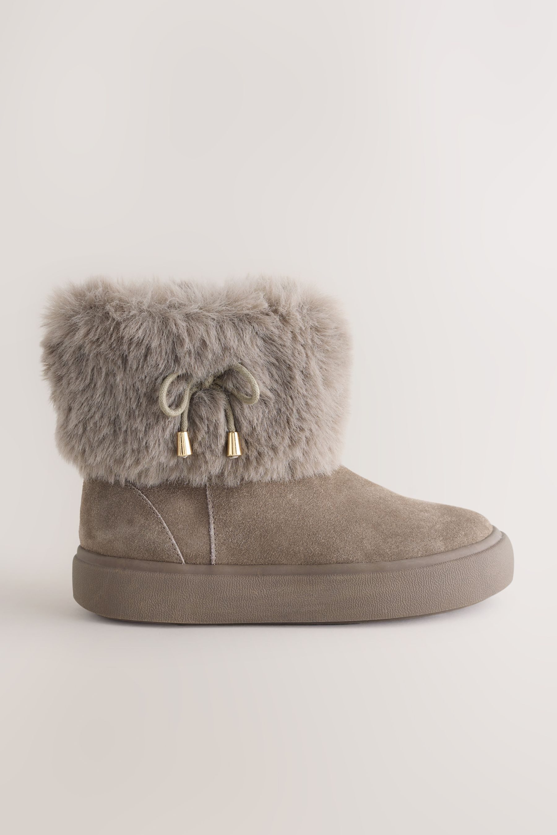Next Wasserabweisende Veloursleder-Stiefel Stiefel (1-tlg)