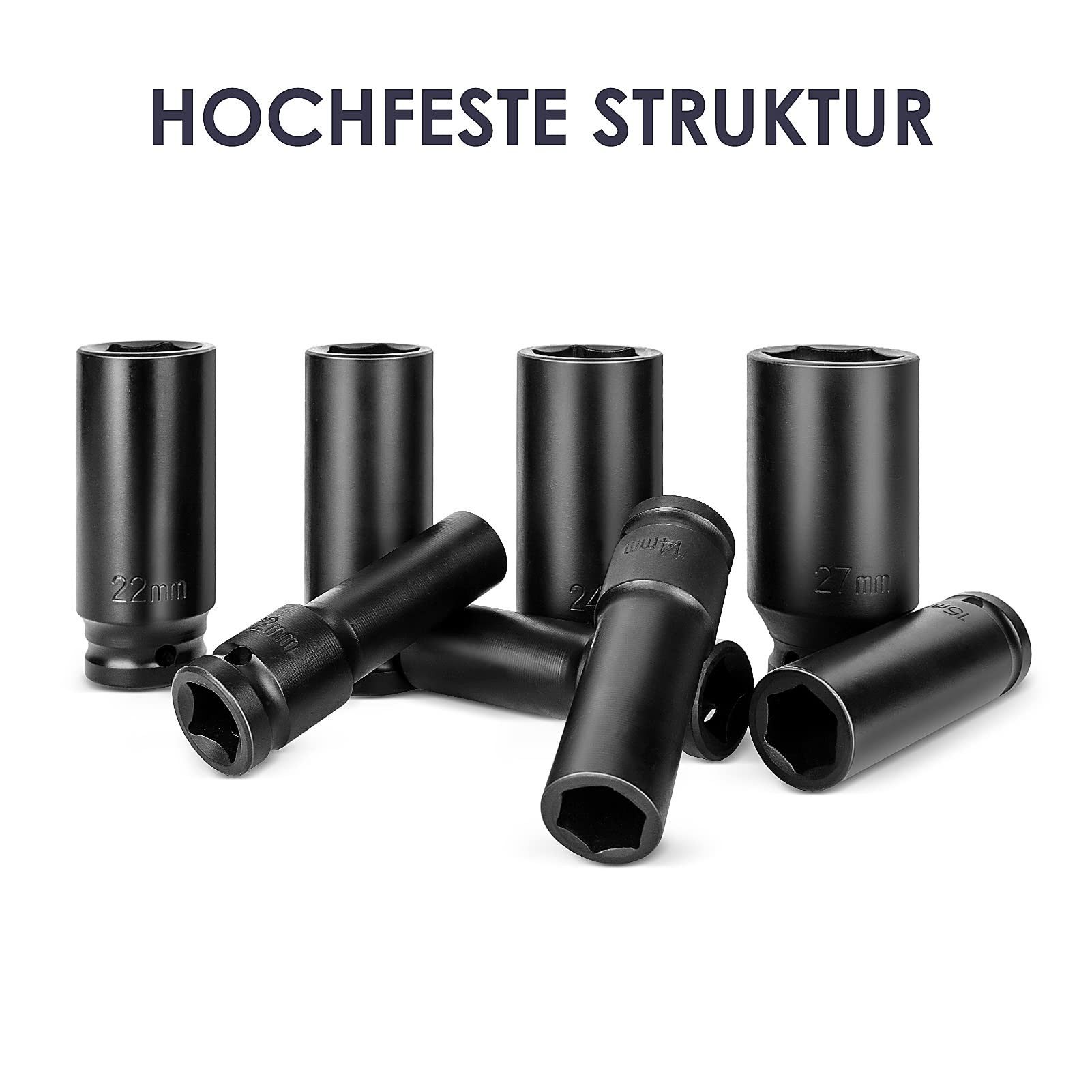 Youyijia Schlagschrauber Schlagschrauber Nüsse Set Steckschlüsselsatz günstig online kaufen