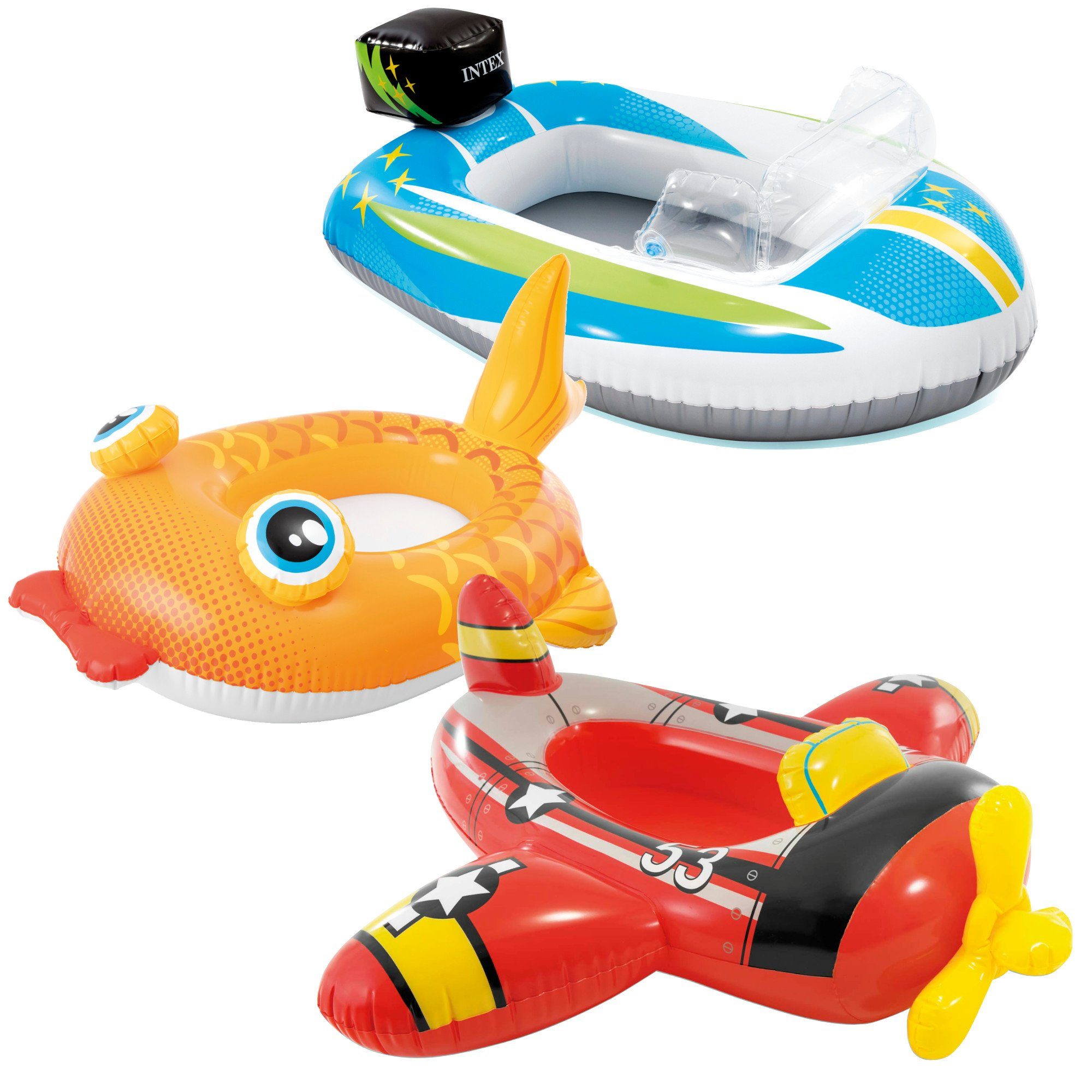Intex Kinder-Schlauchboot INTEX Pool Cruisers, Kinder-/Babysitze für den Pool