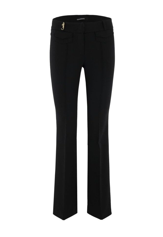 Chinohose Farah long flap