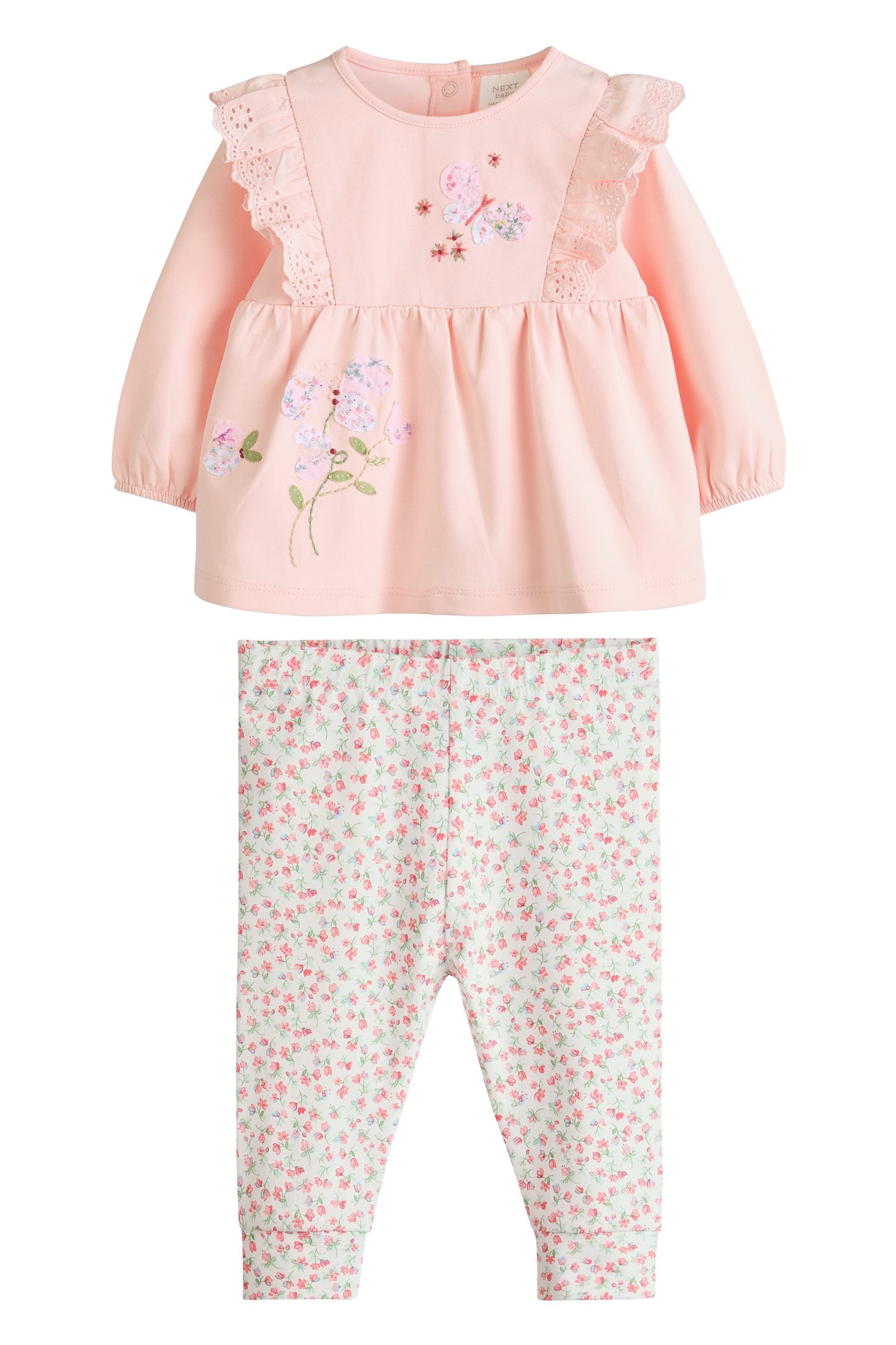 Shirt & Leggings Oberteil und Leggings fürs Baby im Set