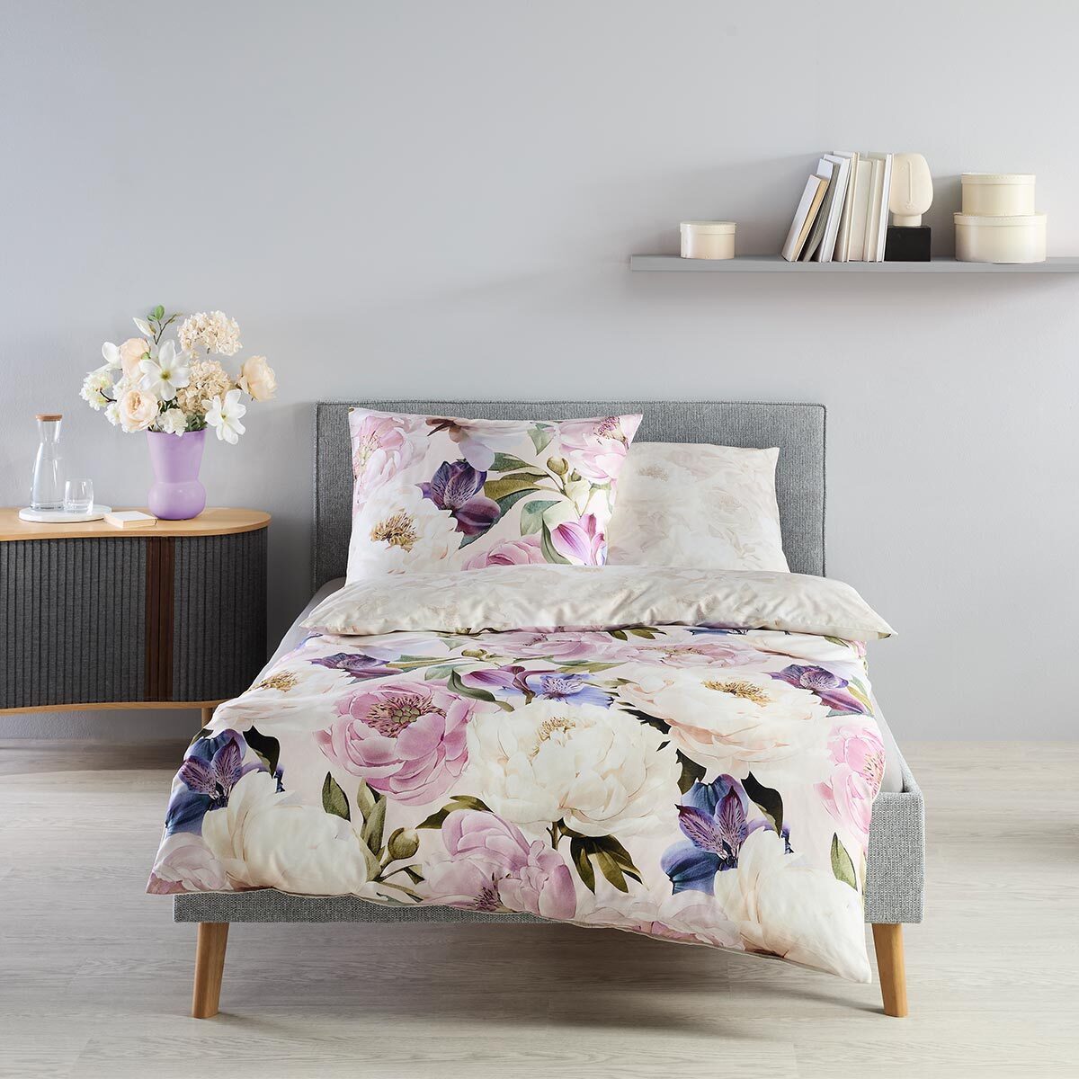 fleuresse Bettwäsche Maia, Mako Satin, 2 teilig
