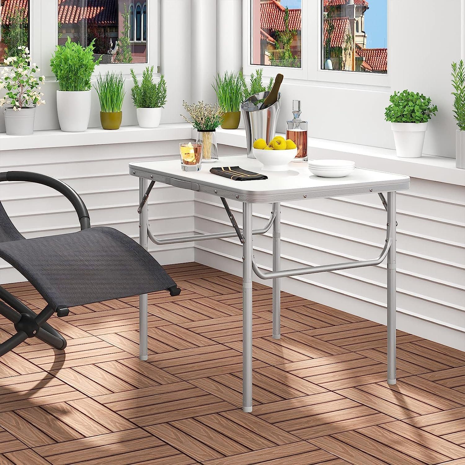 Woltu Campingtisch, Gartentisch tragbar, Reisetisch klappbar, günstig online kaufen
