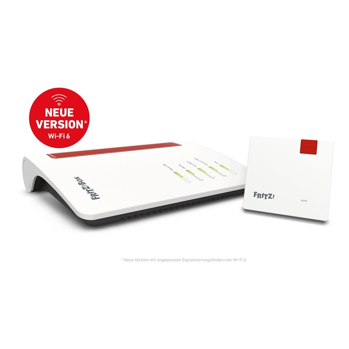 Fritz! FRITZ! Mesh Set 7530 AX + 1200 AX WLAN-Router, Router und Repeater