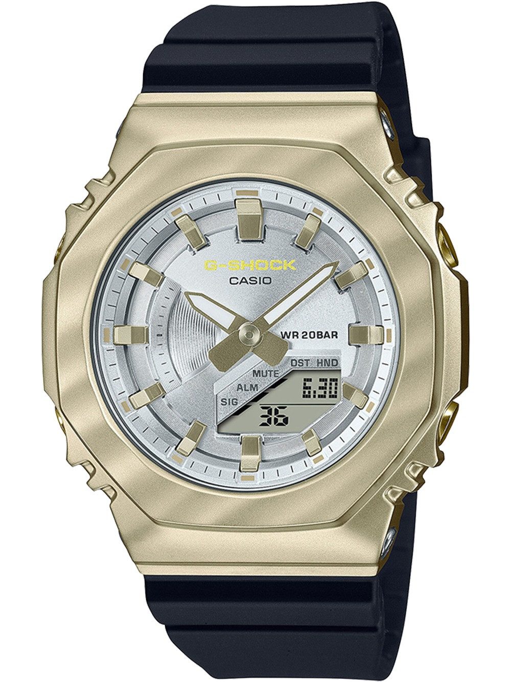 CASIO Quarzuhr Casio GM-S2100BC-1AER Damenuhr G-Shock GM-S-Serie 40mm 20ATM Casio GM-S2100BC-1AER Damenuhr G-Shock GM-S-Serie 40mm 20ATM