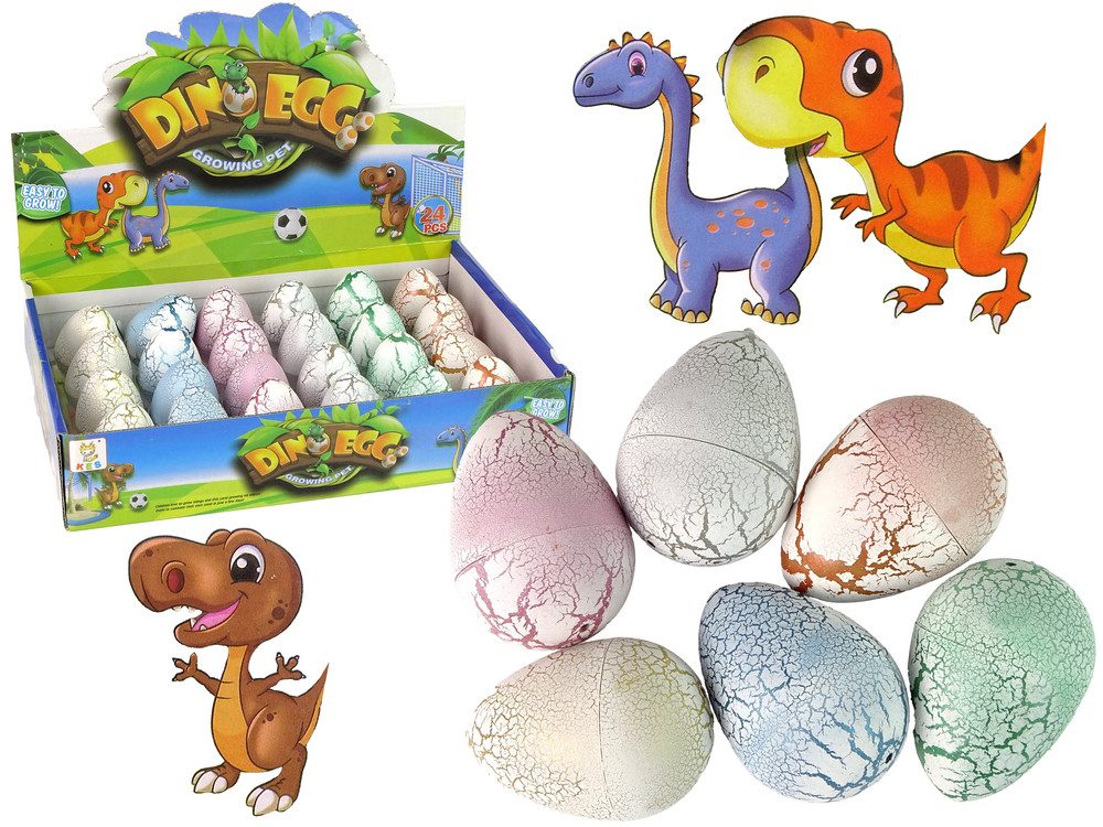 Spielfigur Dinosaurier Ei Magisch Spielzeug Plastikei Schale Eidechse Tier Dino