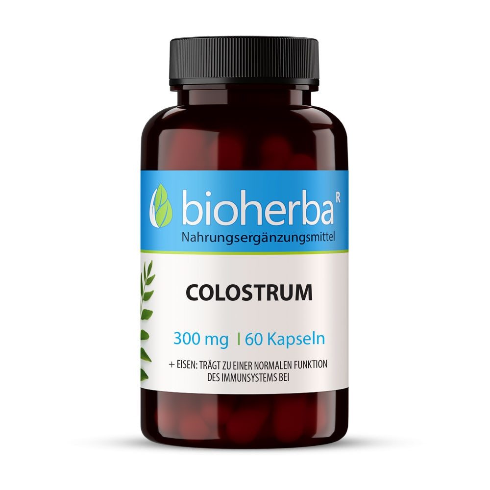 BIOHERBA R Colostrum 300 mg 60 Kapseln Nahrungsergänzungsmittel