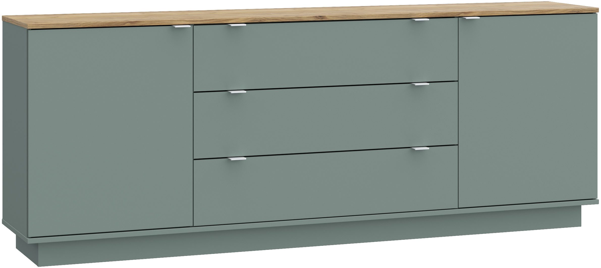 FORTE Sideboard, B/H/T 224,5/85,7/41,3 cm günstig online kaufen