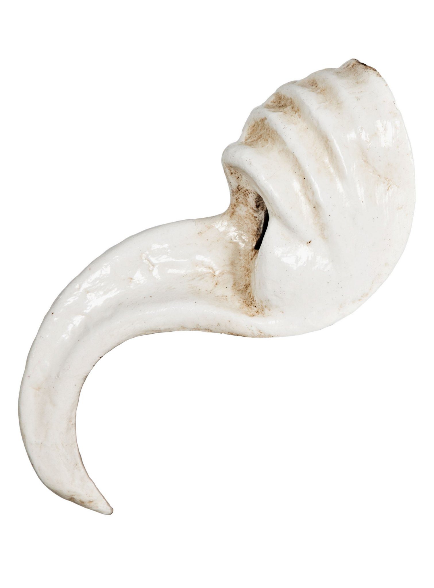 Maskworld Verkleidungsmaske Naso Turco bianco
