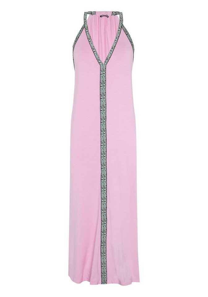Chiemsee Maxikleid Langes Kleid, Sugar Print auf dem Webband