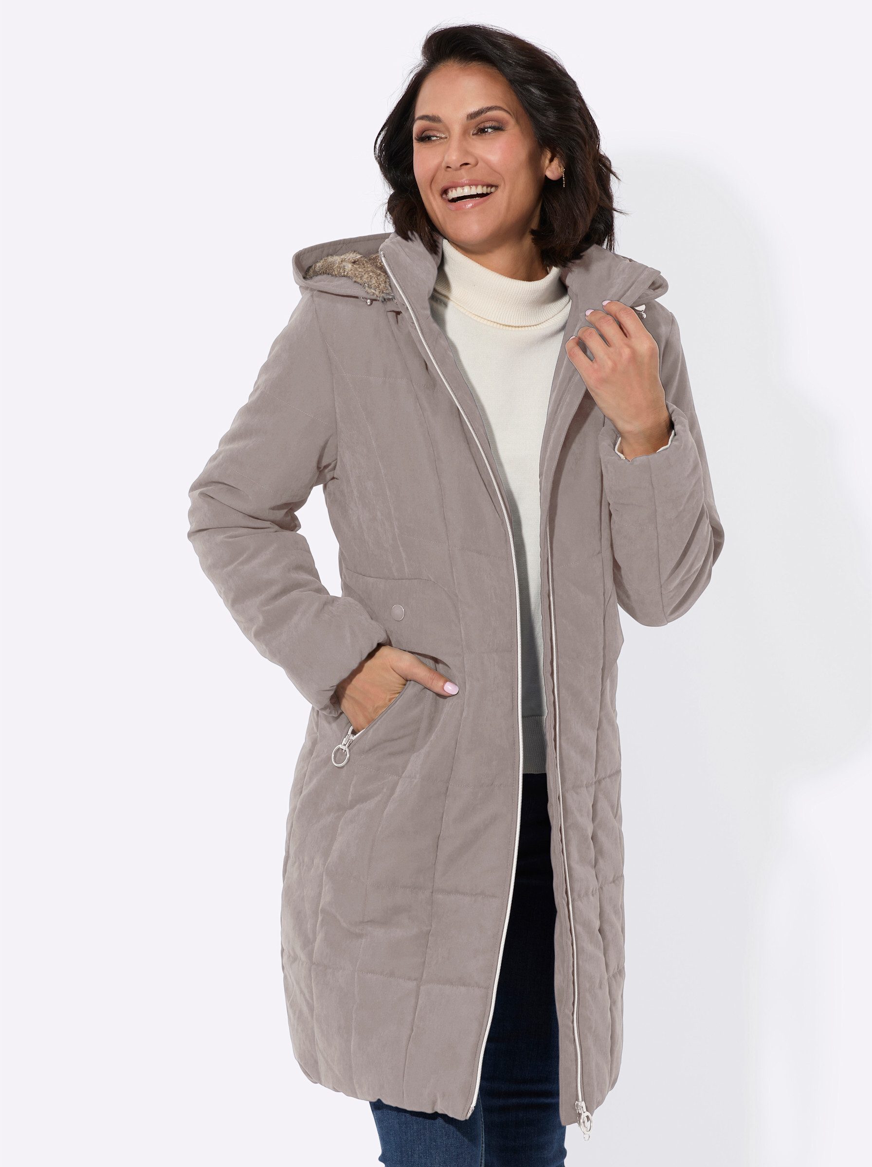 Witt Langmantel Steppmantel .