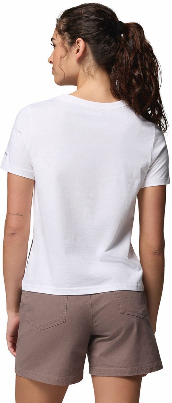 Columbia T-Shirt Rolling Bend Graphic SS WHITE, STACKED GEM MINI