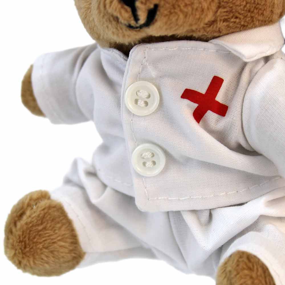 Euro Souvenirs Plüschanhänger Plüsch-Teddy Arzt Schlüsselanhänger (1-St)