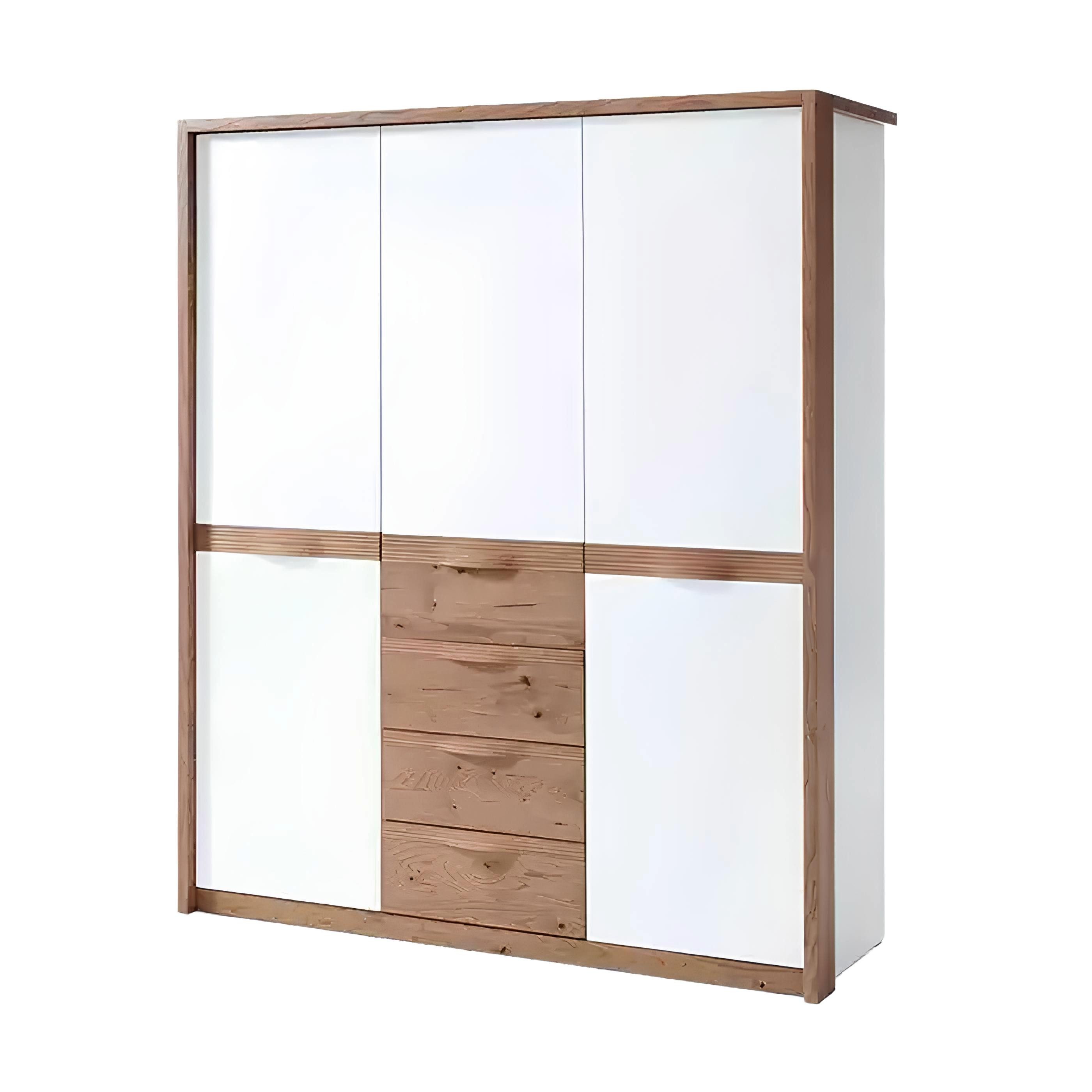 Xlmoebel Kleiderschrank Luxus Holzschrank im modernen Design für stilvolle Schlafzimmer (1-St., Kleiderschrank) Hergestellt in Europa