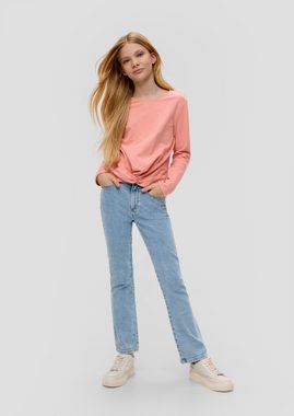 s.Oliver Stoffhose Jeans / Regular Fit / High Rise / Flared Leg Waschung