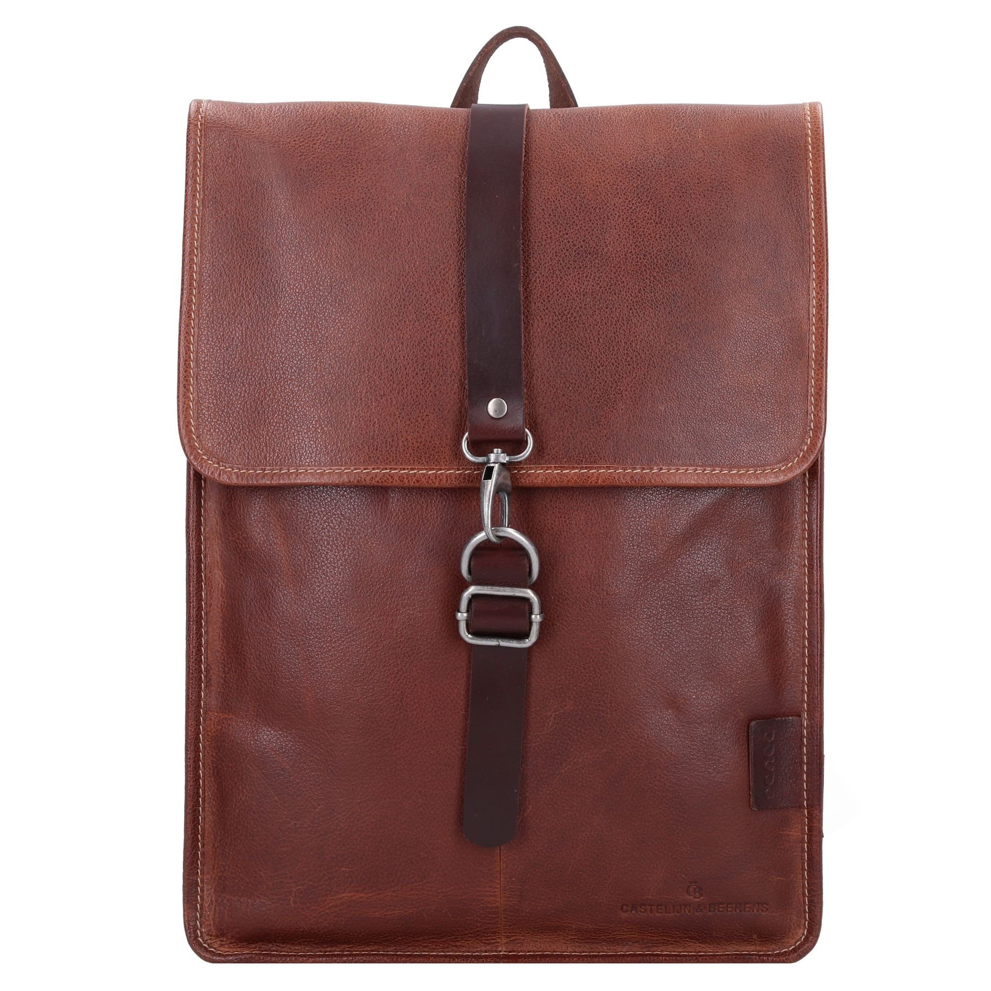 Castelijn & Beerens Laptoprucksack Floris, Leder