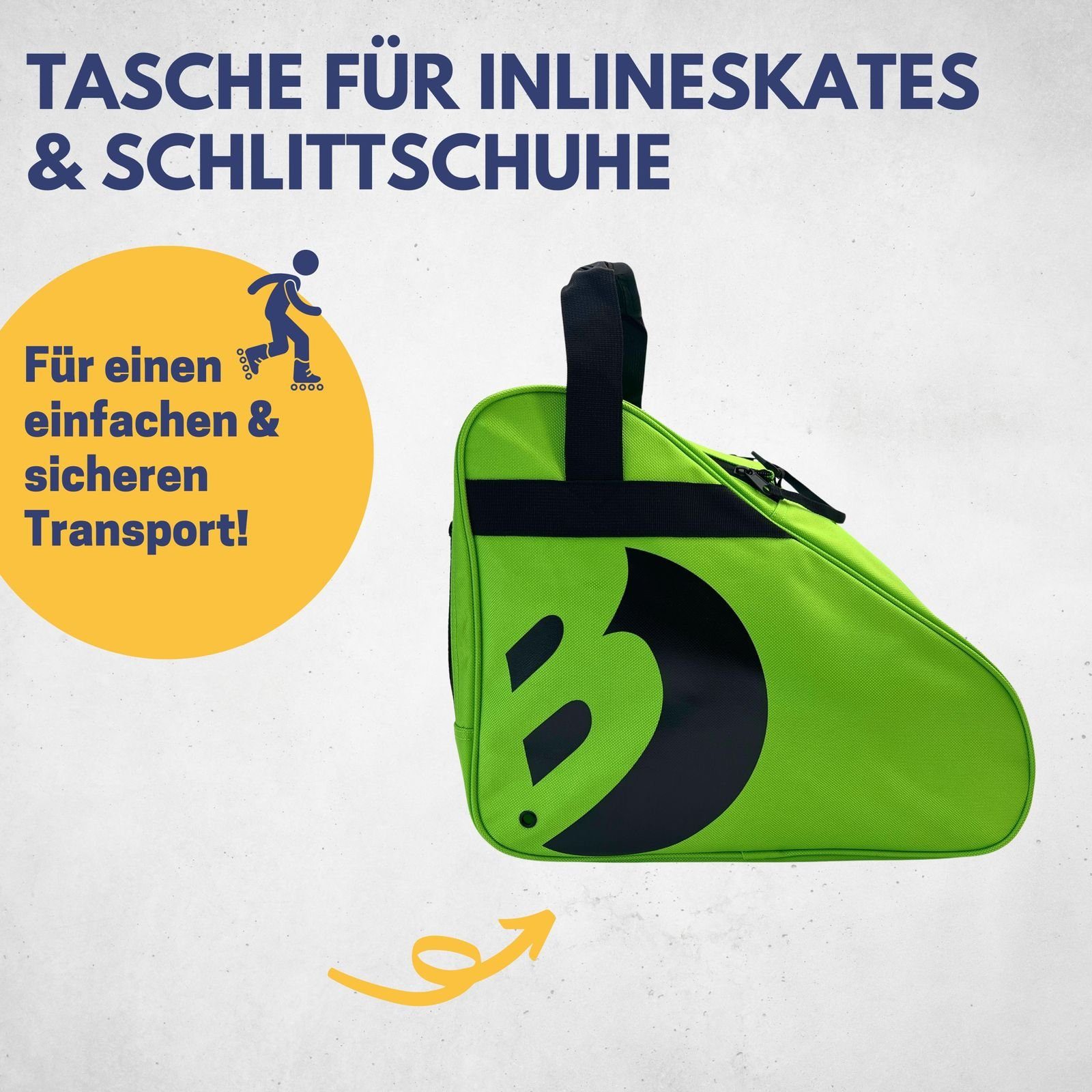Best Sporting Sporttasche Tasche für Inlineskates und Schlittschuhe, Schlit günstig online kaufen