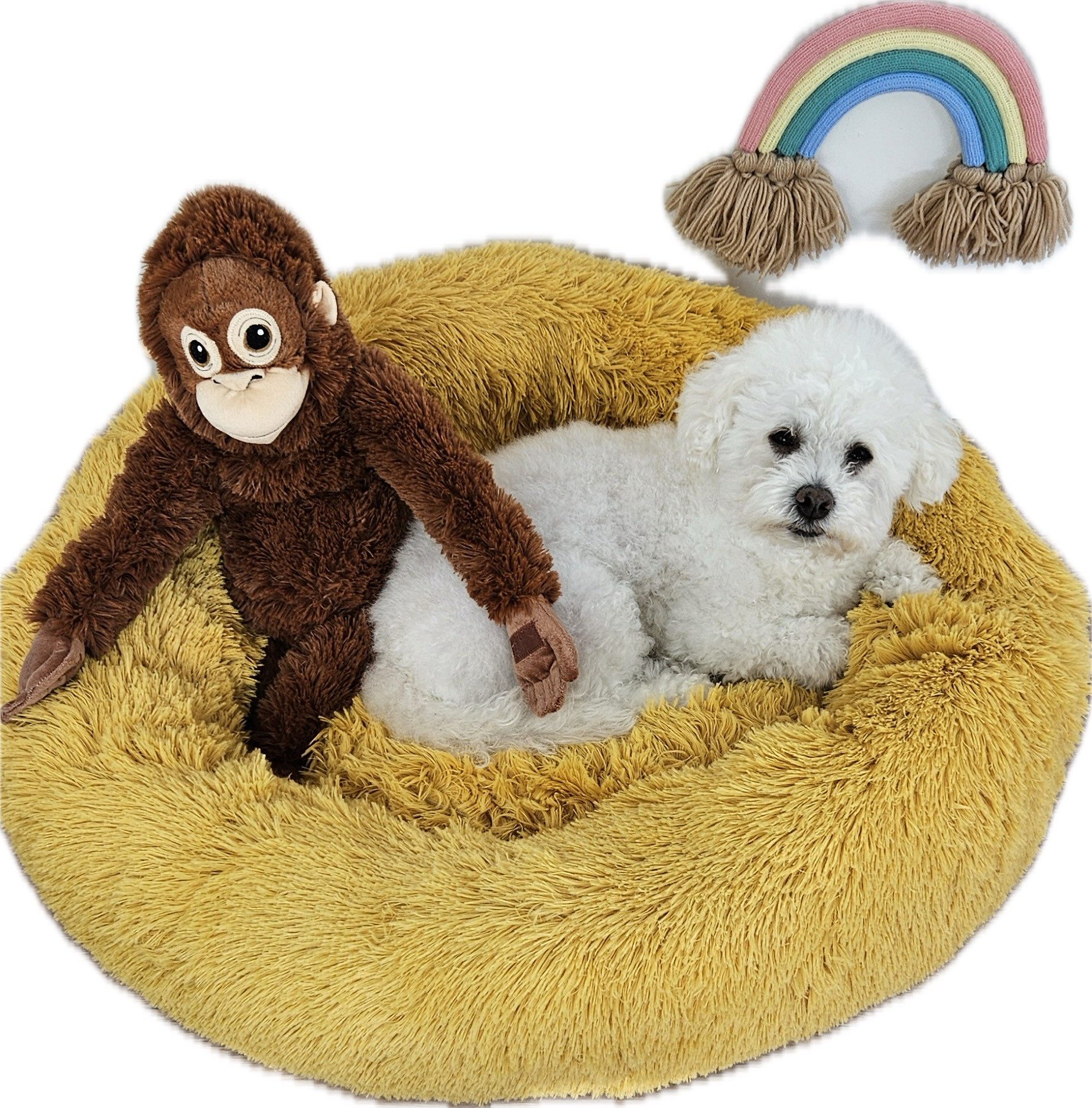 Pamek Hundekorb küscheliges Tierbett Hunde-Himmel Plüsch günstig online kaufen